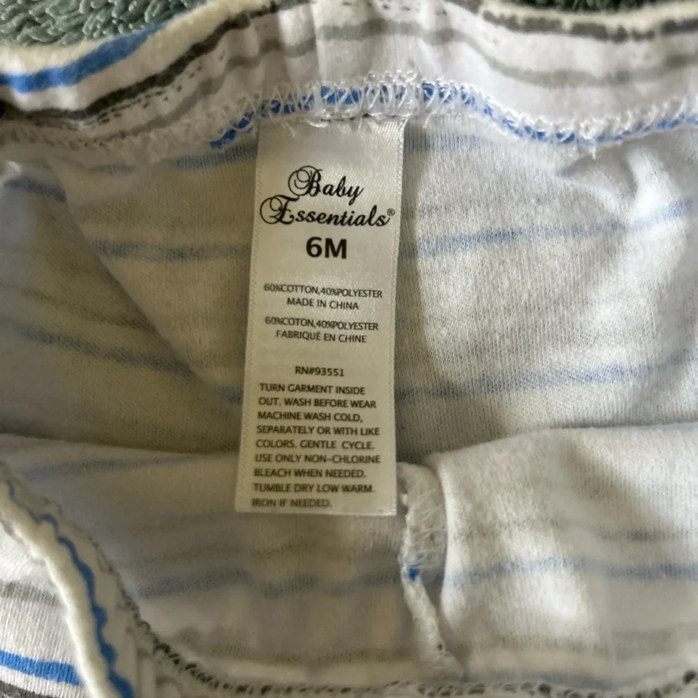 Carter's 3-piece baby pants and shorts bundle 6 months Boys